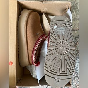 UGG Platform Tasmanian Slides : 7W